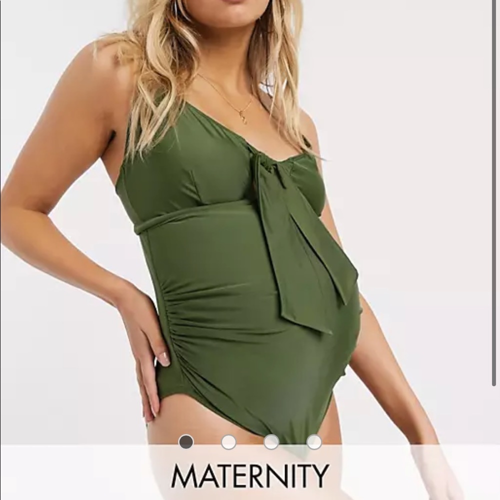 NWT ASOS Peak & Beau Exclusive Maternity swimsuit